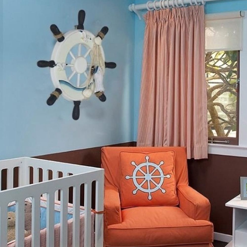 Décoration murale vintage en b - Fishing Boat Steering Wheel avis et prix