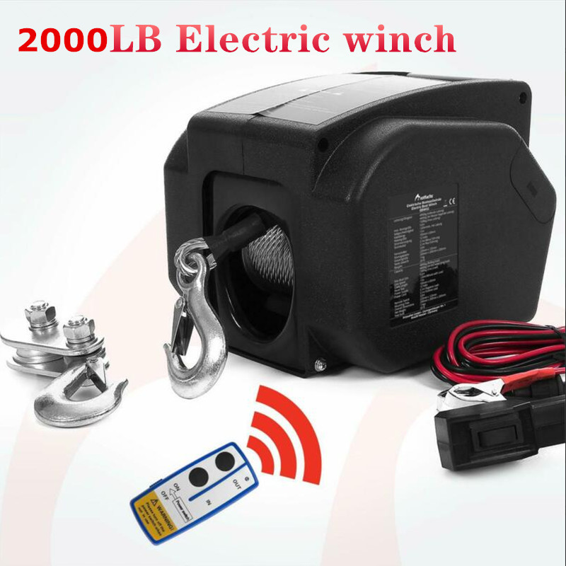 Treuil électrique sans fil pou - Fishing Boat Anchor Winch avis et prix