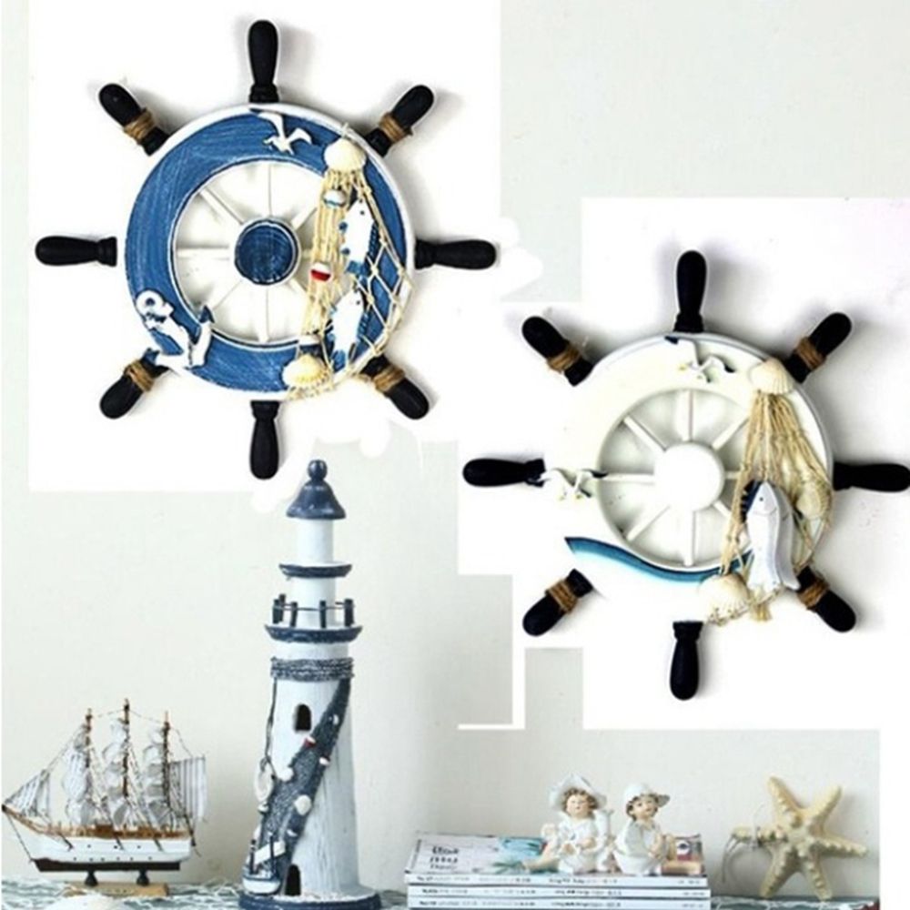Décoration artisanale de style - Fishing Boat Steering Wheel avis et prix