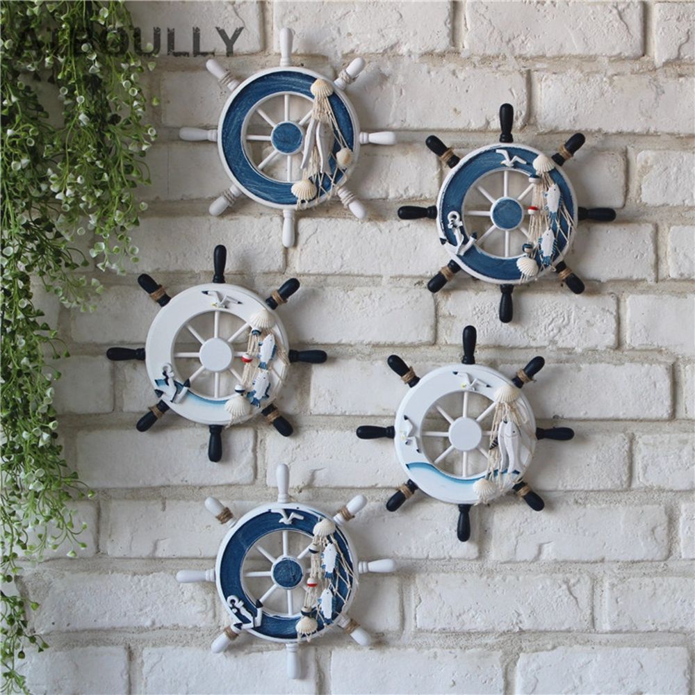 Décoration artisanale de style - Fishing Boat Steering Wheel avis et prix